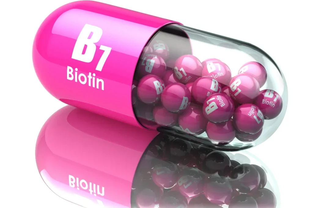 Biotin is very helpful for healthy skin and nails.