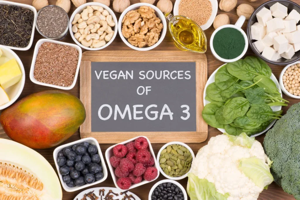 Different food sources for obtaining Omega 3.