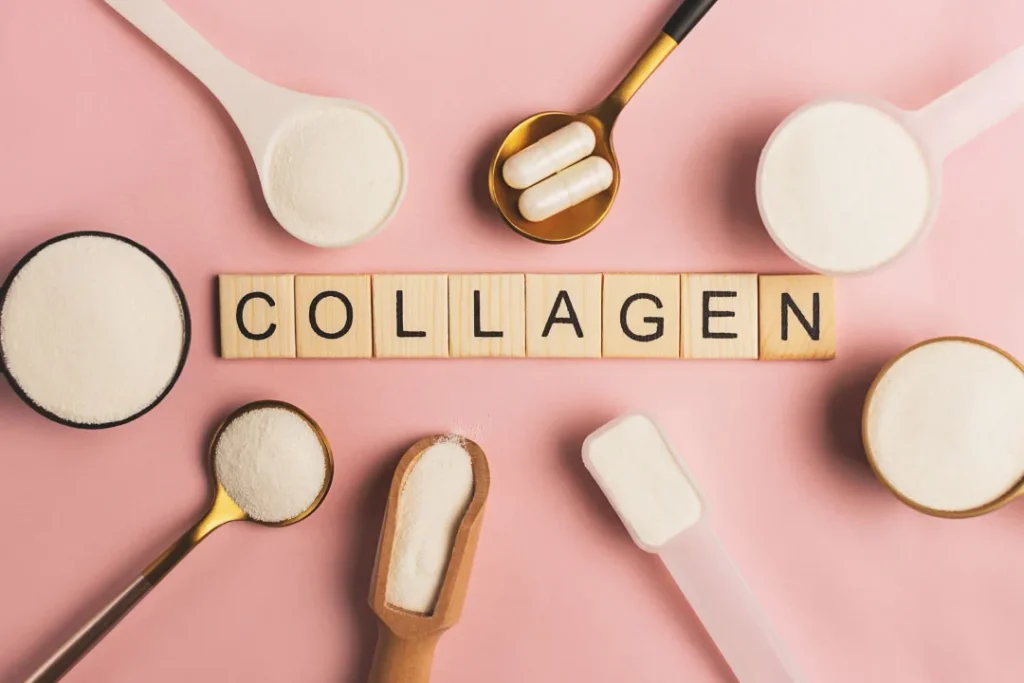 Collagen supplements.