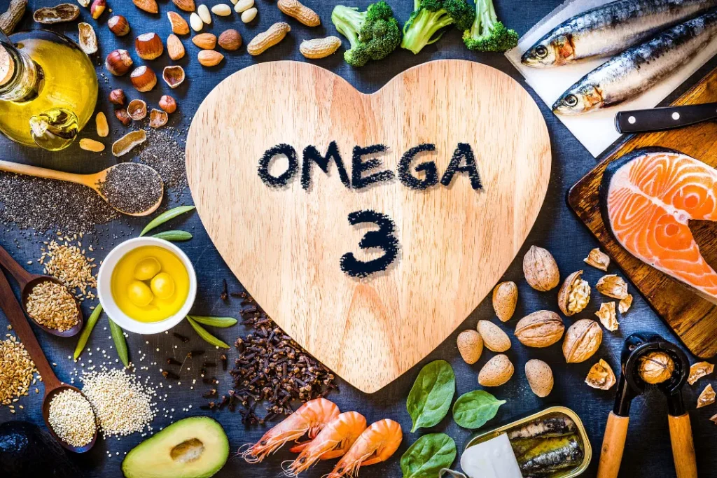 Omega 3 rich food items. 