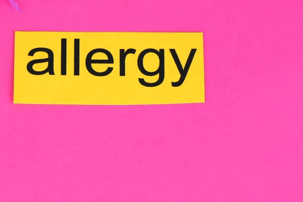Allergy can be caused due to some supplements. 