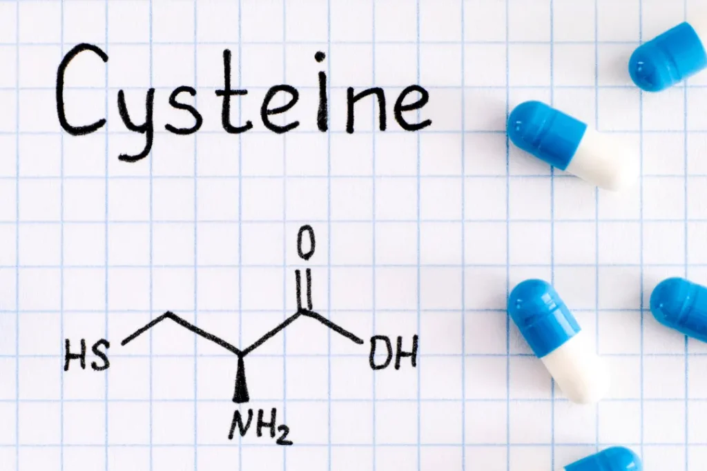 Cysteine supplements. 