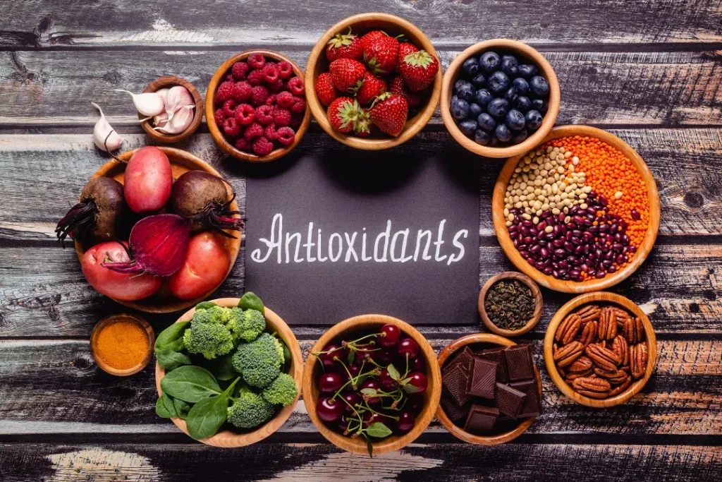 Antioxidant sources. 