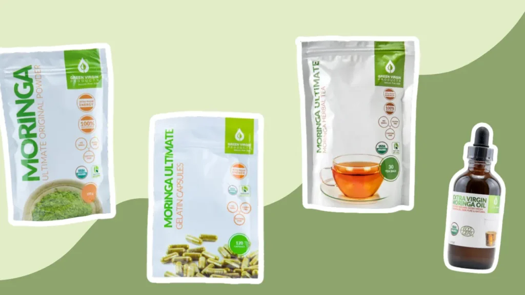 Green Virgin Products moringa supplements