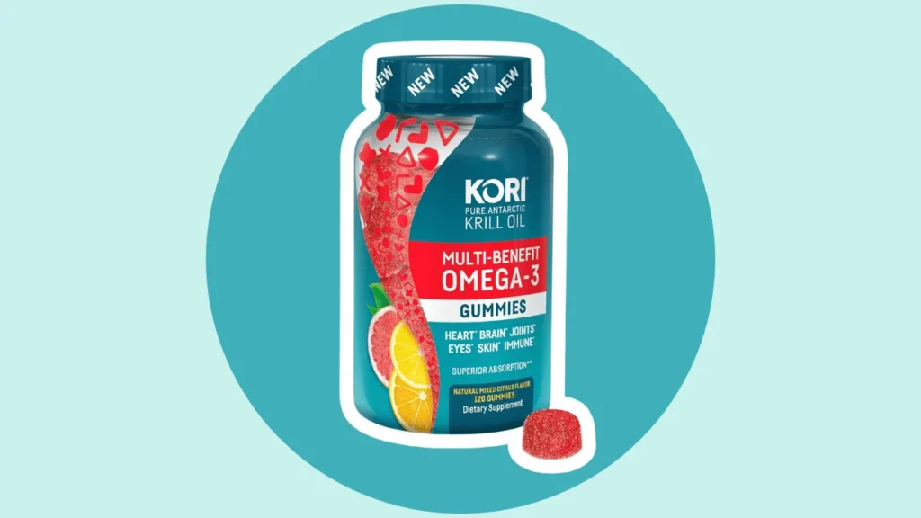 Kori Krill Oil Omega-3 Gummies